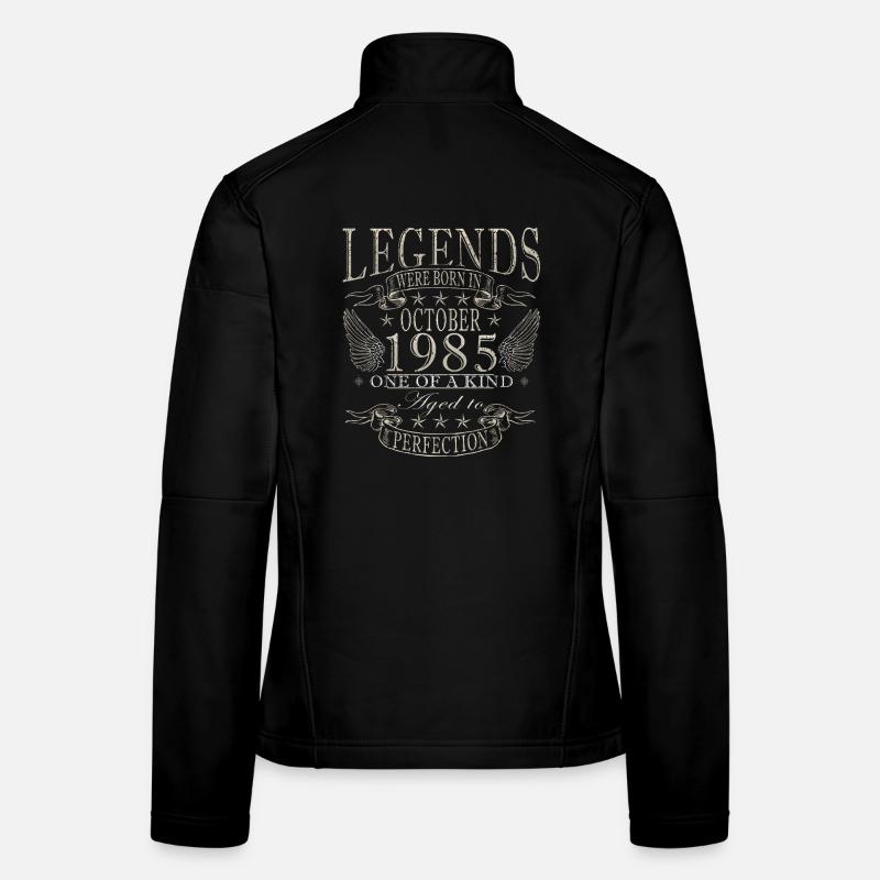 40th Retro Anniversary October 1985 - October 1985 Women's Softshell Jacket
