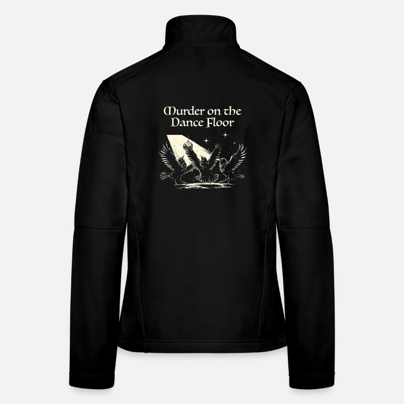 Murder on the Dance Floor Krähen - Frauen Softshelljacke - Schwarz