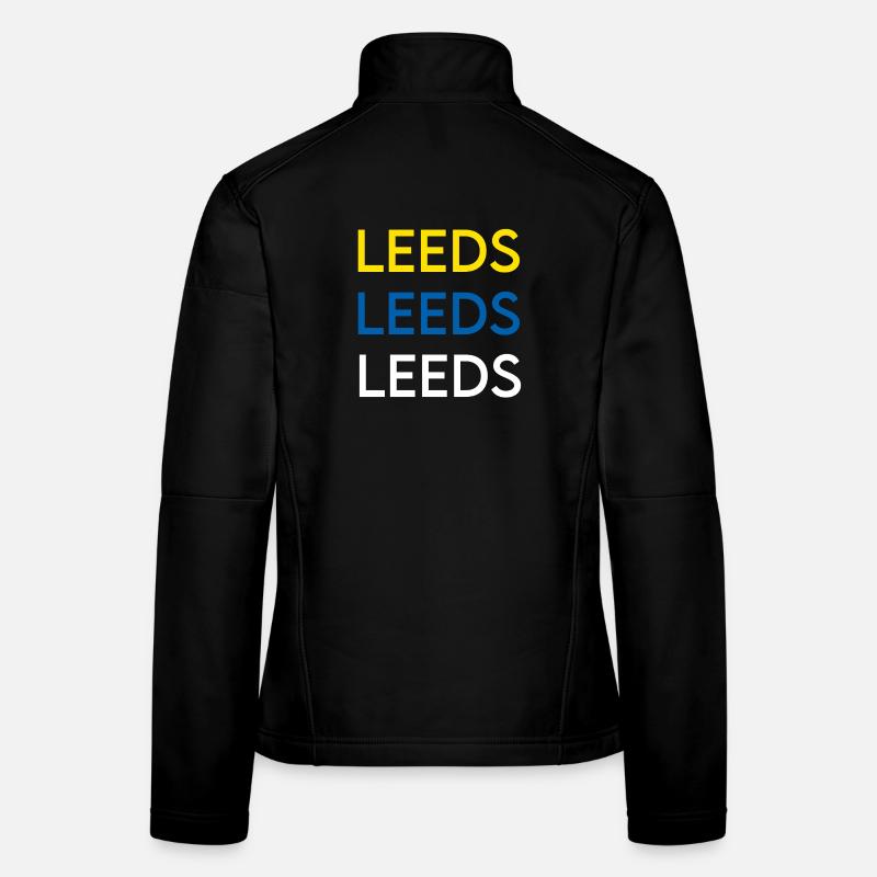 Trio identitaire de Leeds City Veste en tissu softshell Femme