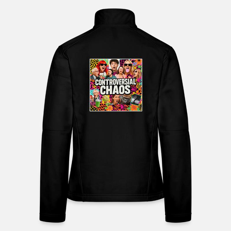 Controversial chaos Women's Softshell Jacket
