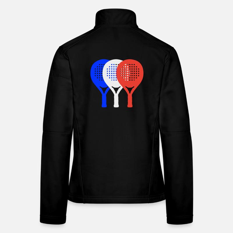 Padel-Frankreich2 Frauen Softshelljacke