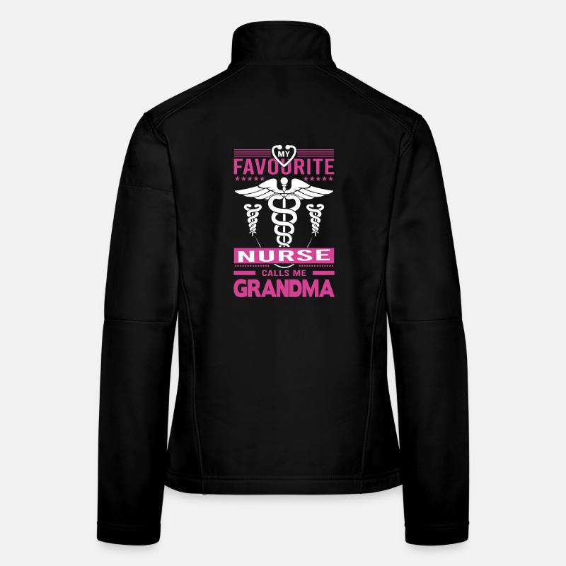 Stolze Krankenschwester Oma Geschenke Frauen Softshelljacke