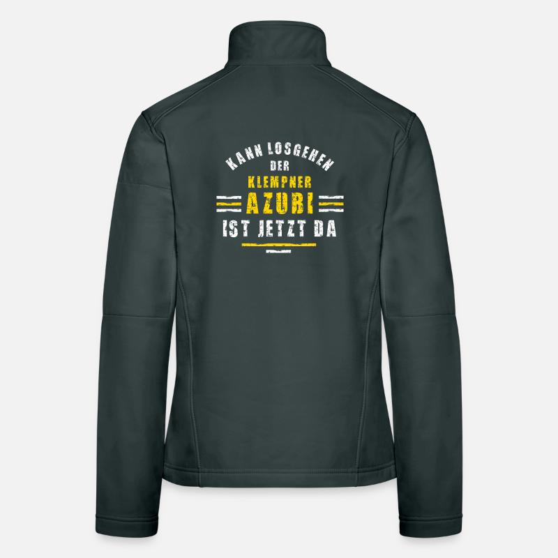 Plumber Trainee Training Apprenticeship Plumber Apprenticeship Women's Softshell Jacket
