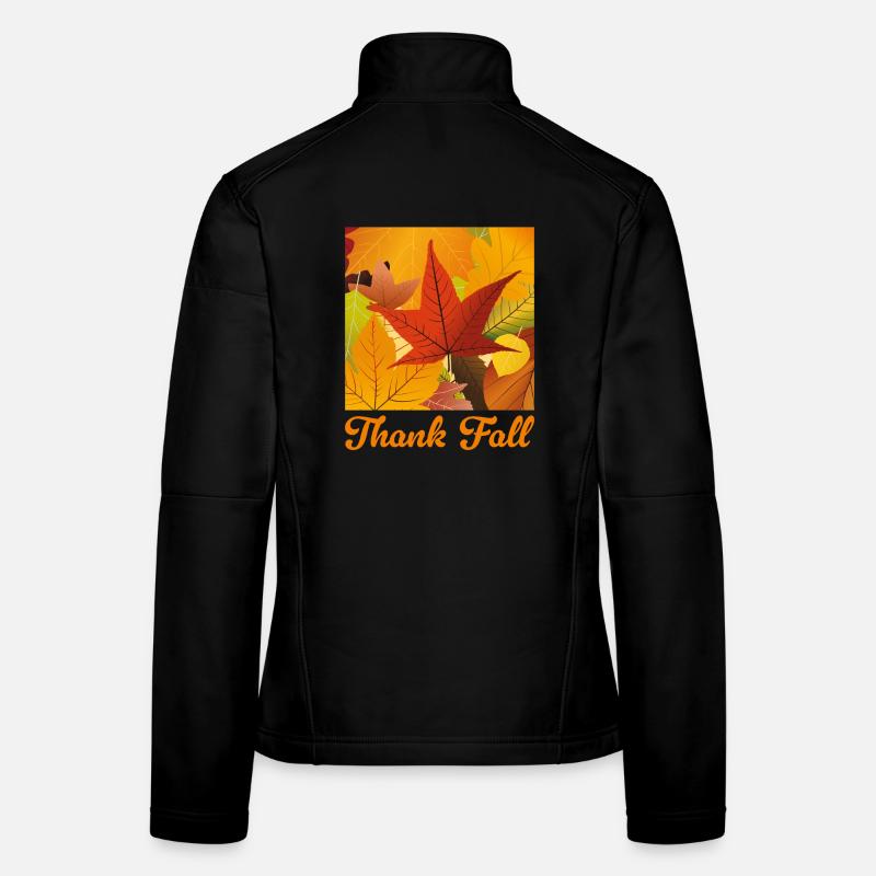 Dank Herbst Frauen Softshelljacke
