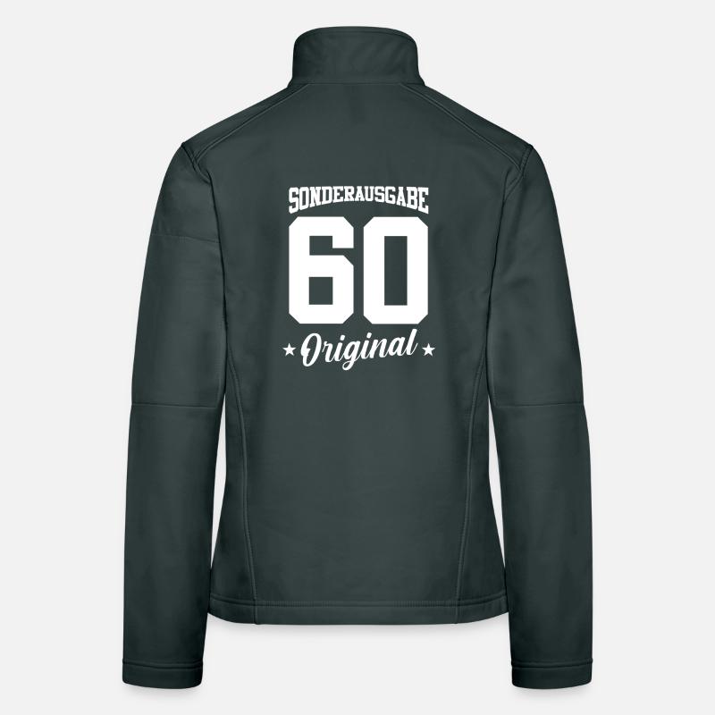 60 Anniversaire Veste en tissu softshell Femme