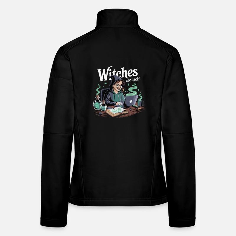Witches Are Back Laptop Women's Softshell Jacket