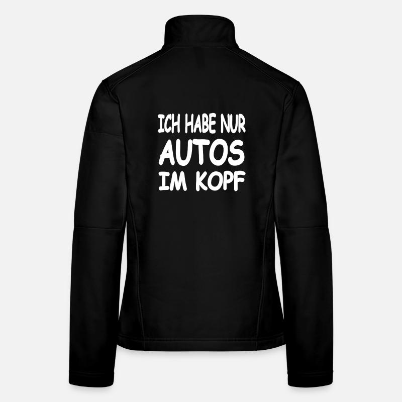 Auto - Frauen Softshelljacke - Schwarz