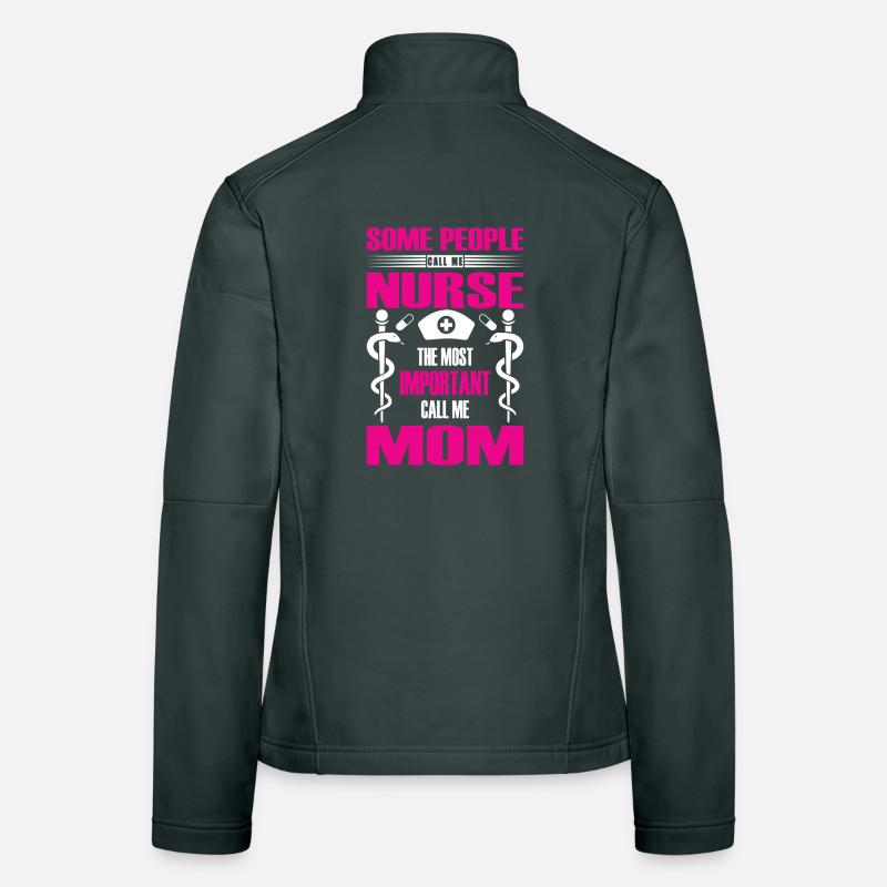 Nurse Mom Gift Women's Softshell Jacket