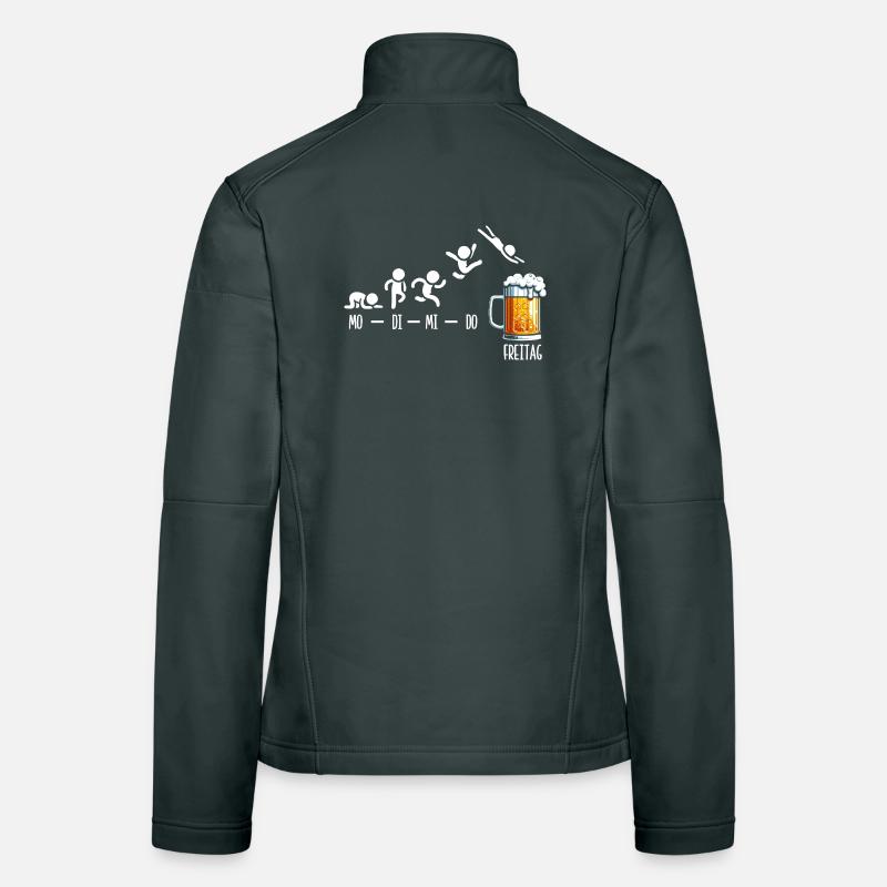 Friday Weekend Beer Lovers Beer Drinkers Women's Softshell Jacket