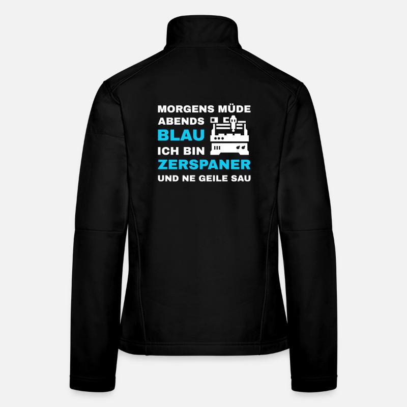 Machinists Cutting Machine Operators CNC Lathe Metals Women's Softshell Jacket