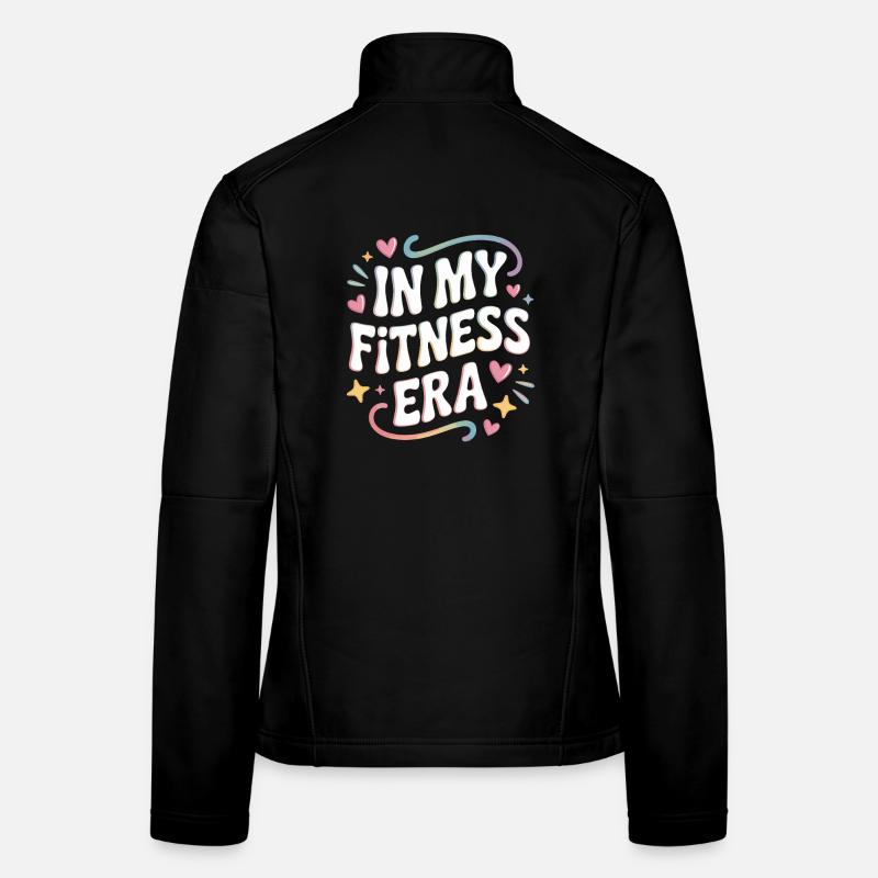 À mon époque de remise en forme musculation entraînement de motivation Veste en tissu softshell Femme