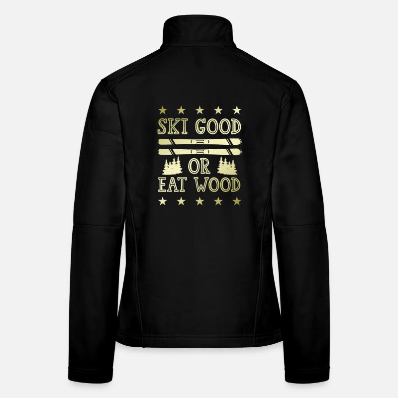 Ski Skiing Women's Softshell Jacket