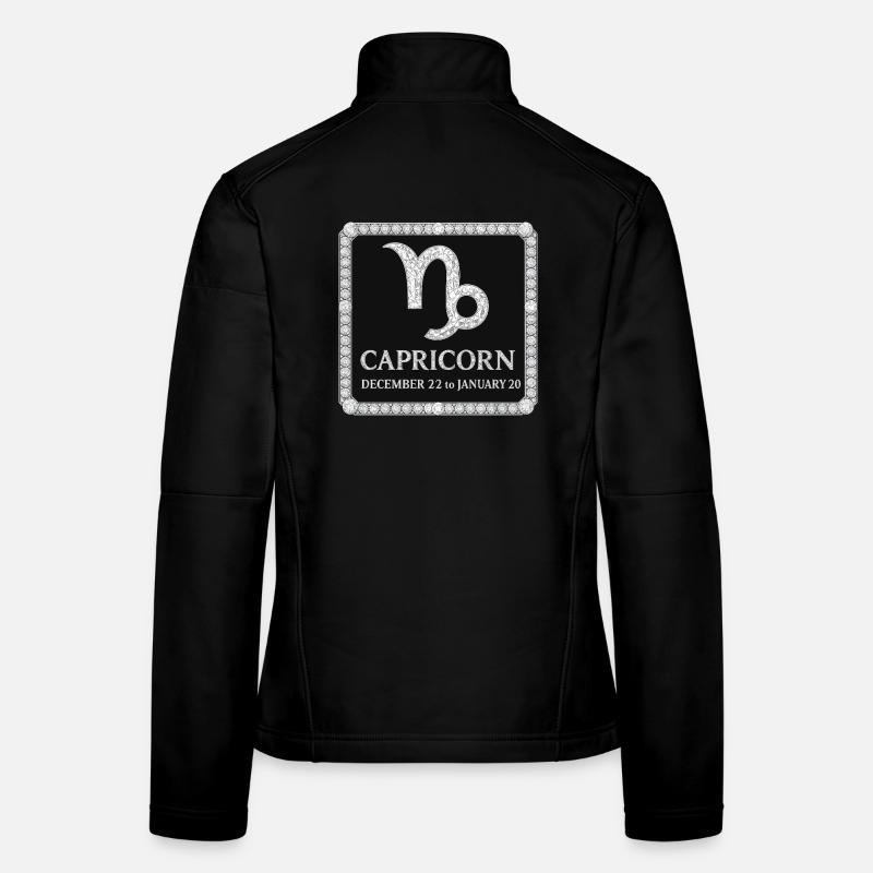 Signe du zodiaque Capricorne Veste en tissu softshell Femme