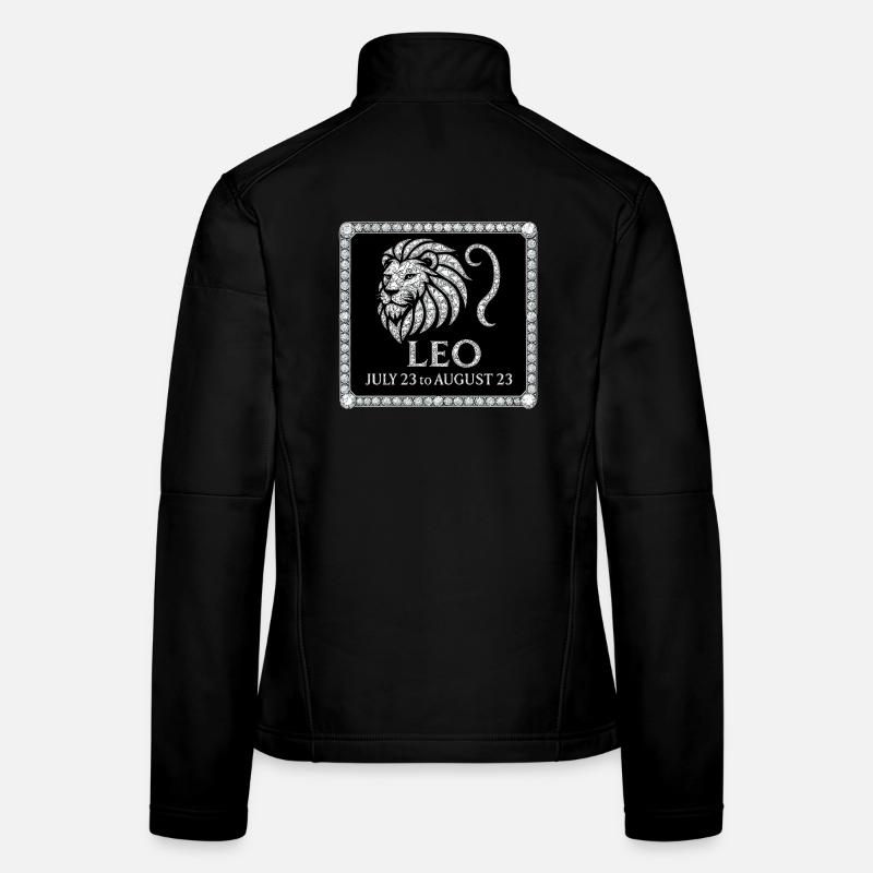 Signe du zodiaque Lion Veste en tissu softshell Femme
