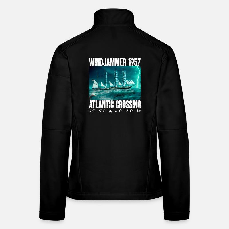 Windjammer 1957 - Traversée de l’Atlantique Veste en tissu softshell Femme