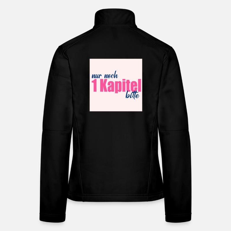 BÜCHER LIEBEN LESEN KAPITEL Frauen Softshelljacke