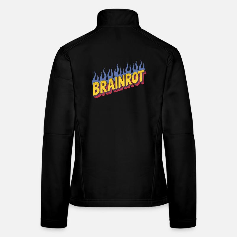 Brainrot - Lustige Memes Frauen Softshelljacke