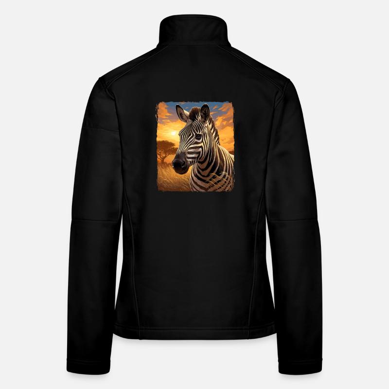 Zebras Zebra Women's Softshell Jacket