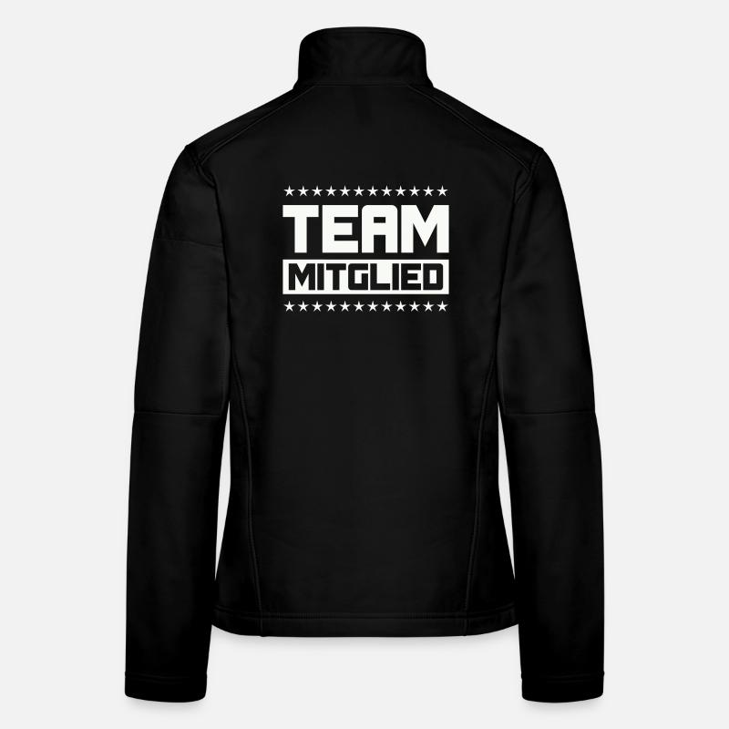 Team Mitglied Frauen Softshelljacke