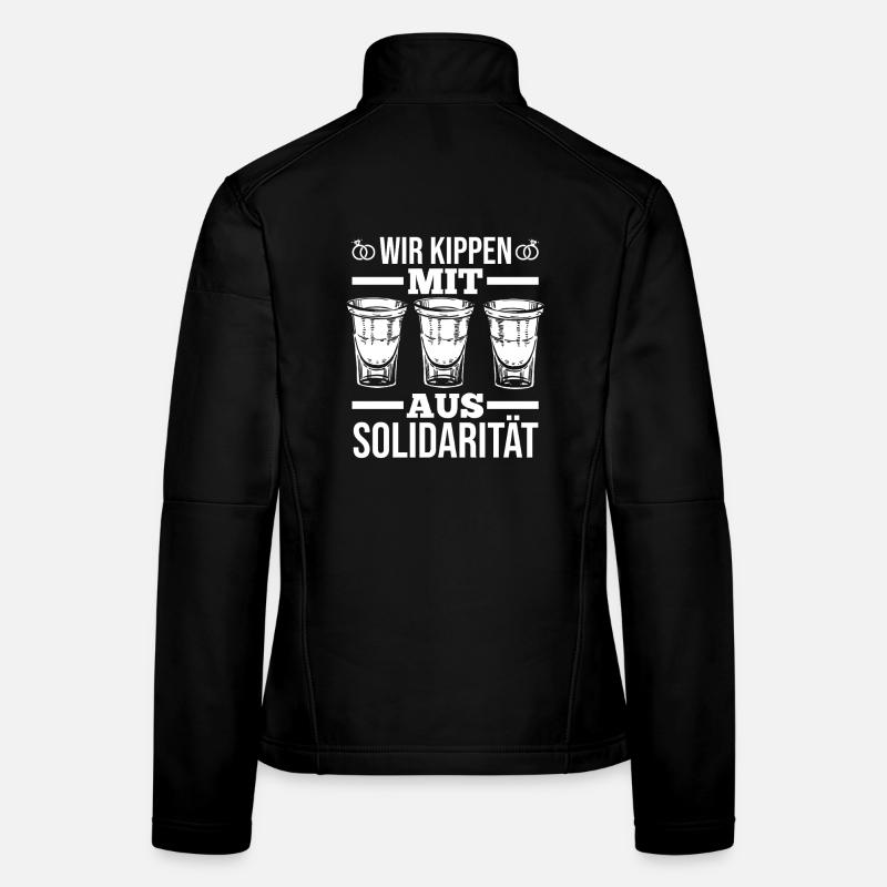 JGA Team Bräutigam Junggesellenabschied Frauen Softshelljacke
