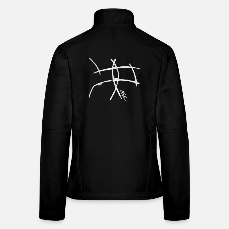 Fessée Veste en tissu softshell Femme