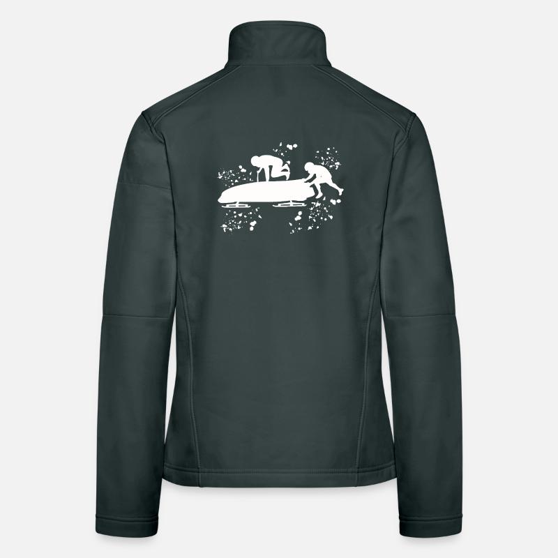 Bob Team Anschieber Bob Frauen Softshelljacke