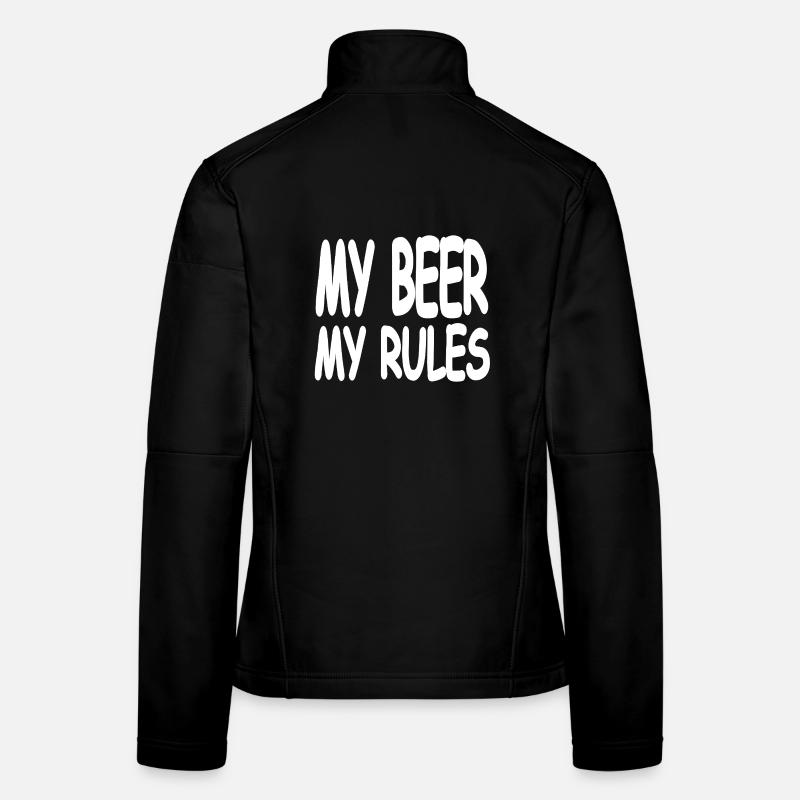 Beer - Women's Softshell Jacket - black