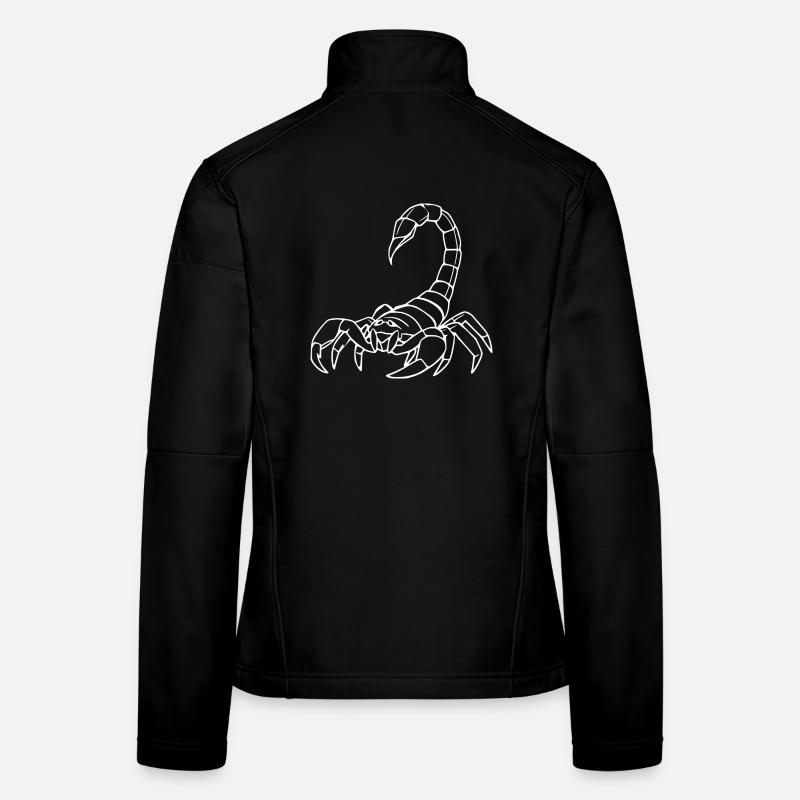 Scorpio Zodiac T-shirt Gift Women's Softshell Jacket