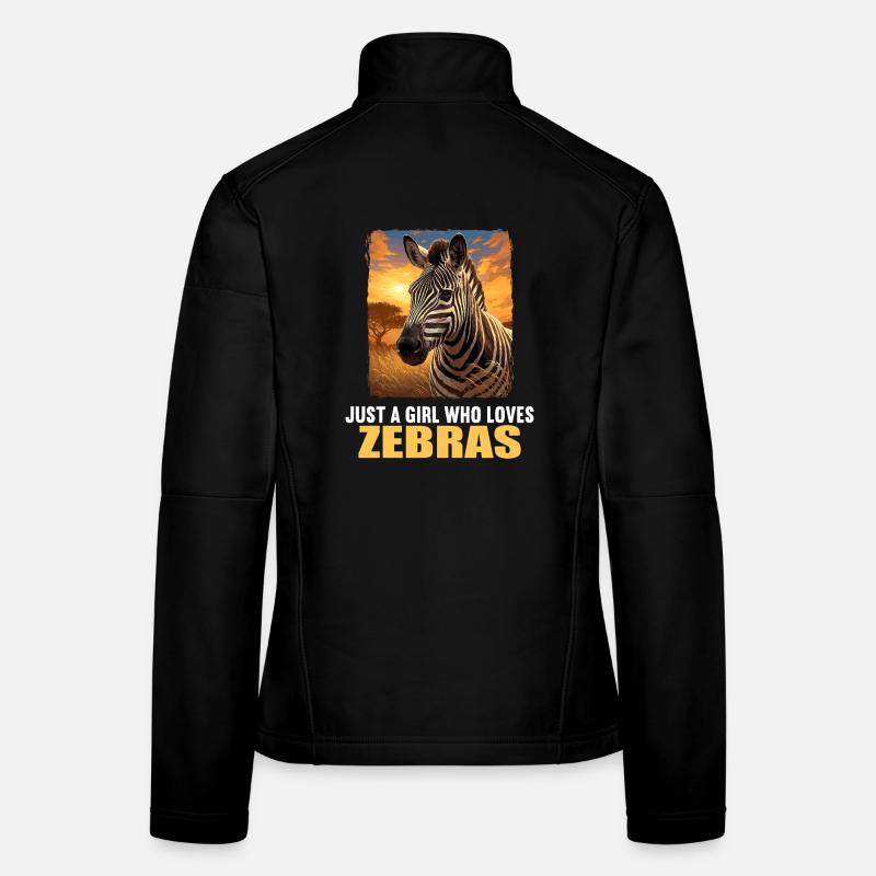 Zebras Zebra Women's Softshell Jacket