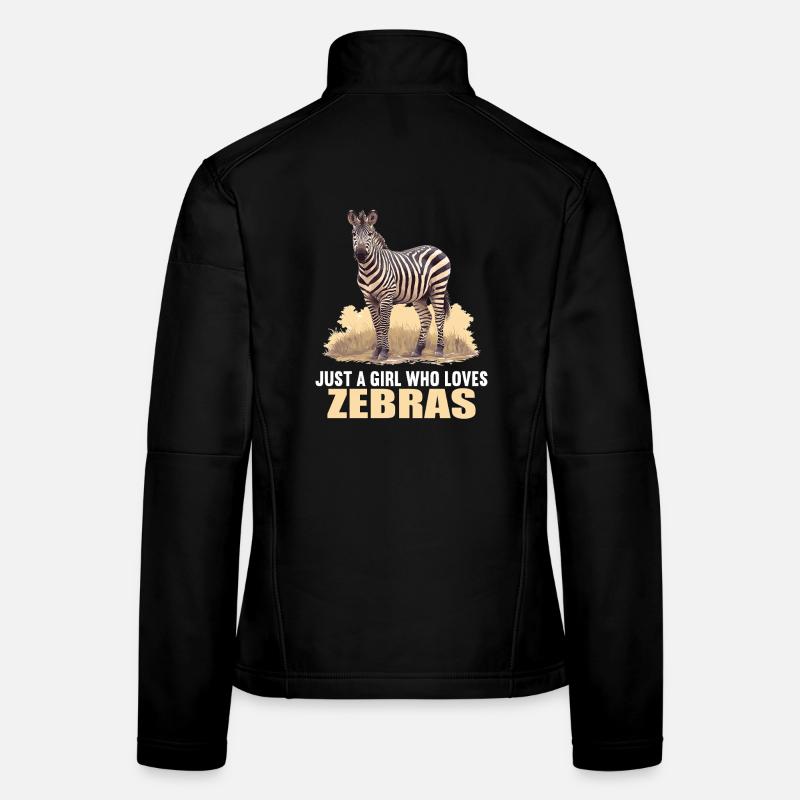 Zebras Zebra Women's Softshell Jacket