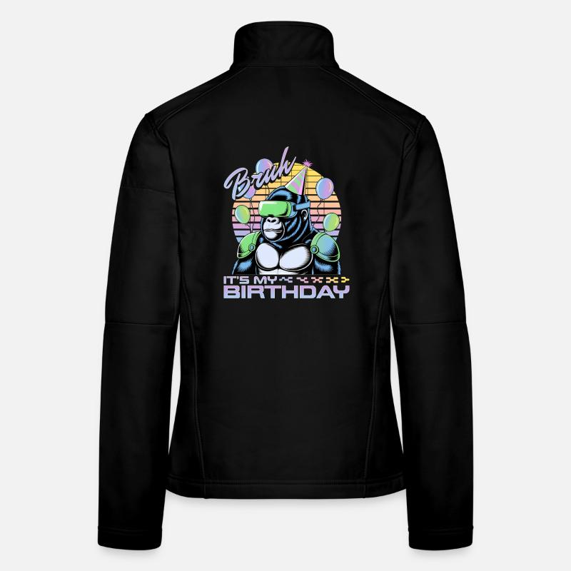 Anniversaire Gamer VR Veste en tissu softshell Femme