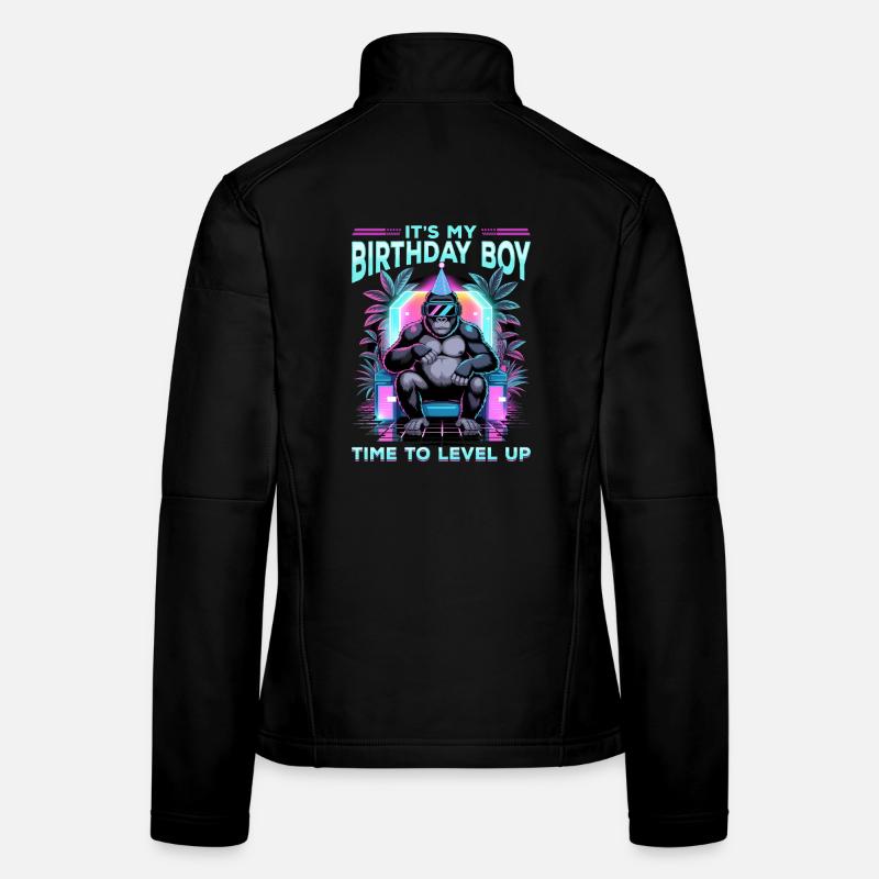Birthday Gamer VR Frauen Softshelljacke