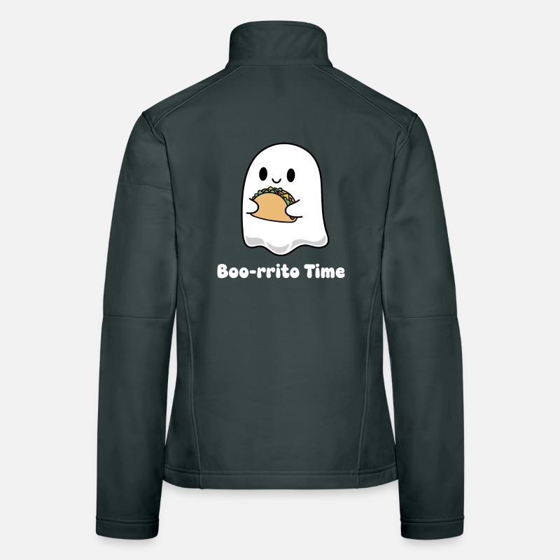 Boorito Taco Ghost Women's Softshell Jacket