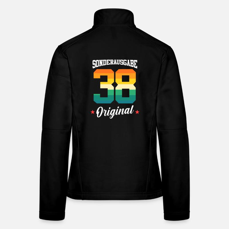 38 Birthday Women's Softshell Jacket