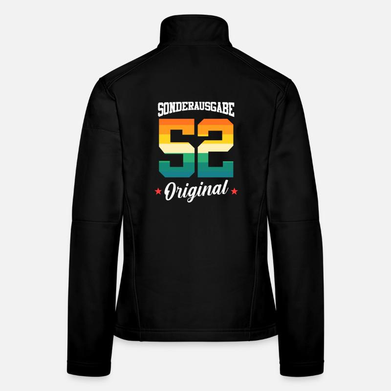 52 Geburtstag Frauen Softshelljacke