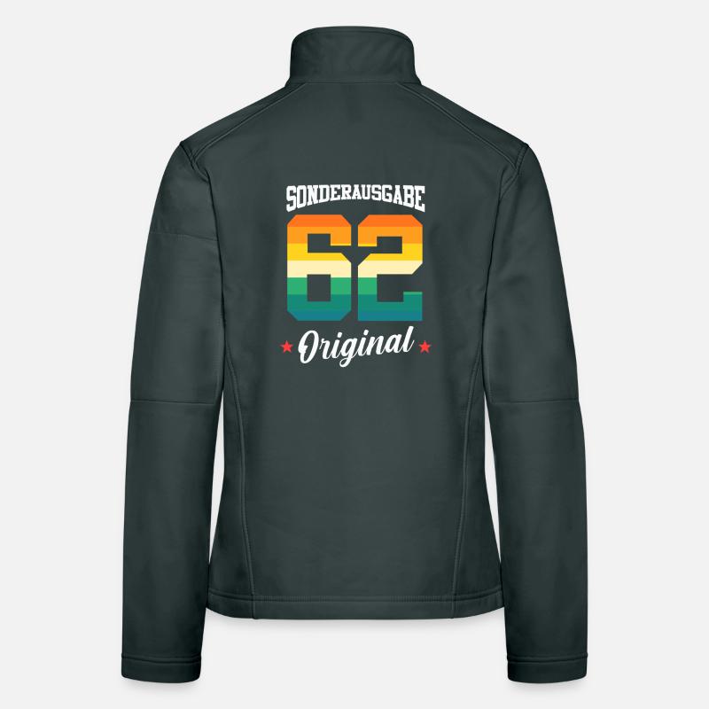 62 Birthday Women's Softshell Jacket
