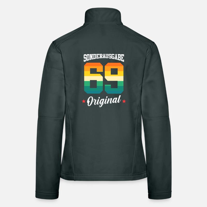 69 Geburtstag Frauen Softshelljacke