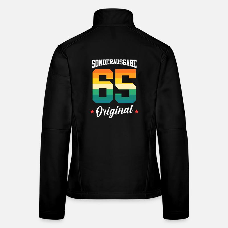 65 Geburtstag Frauen Softshelljacke