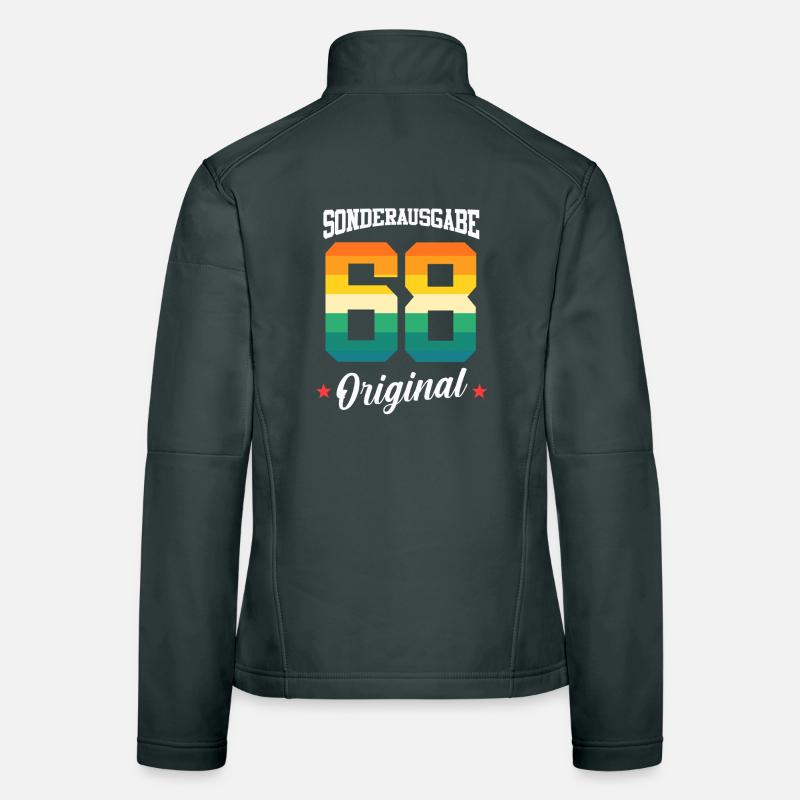 68 Geburtstag Frauen Softshelljacke