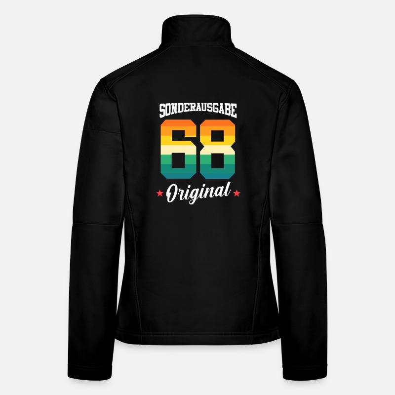 68 Geburtstag Frauen Softshelljacke