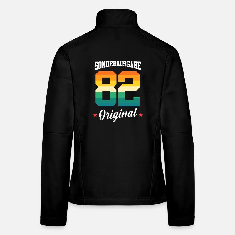 82 Birthday Women's Softshell Jacket