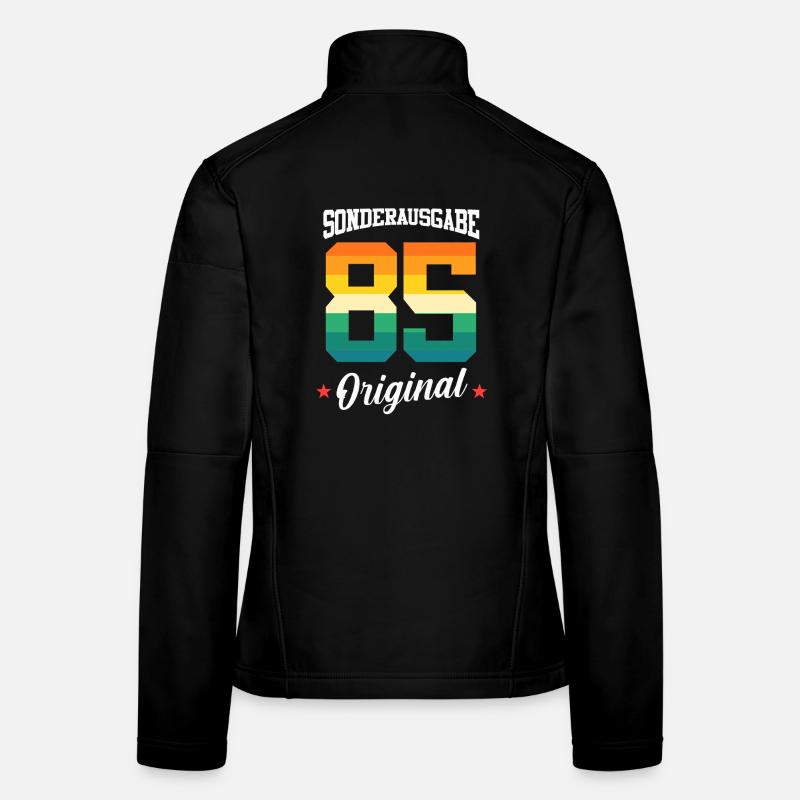 85 Birthday Women's Softshell Jacket