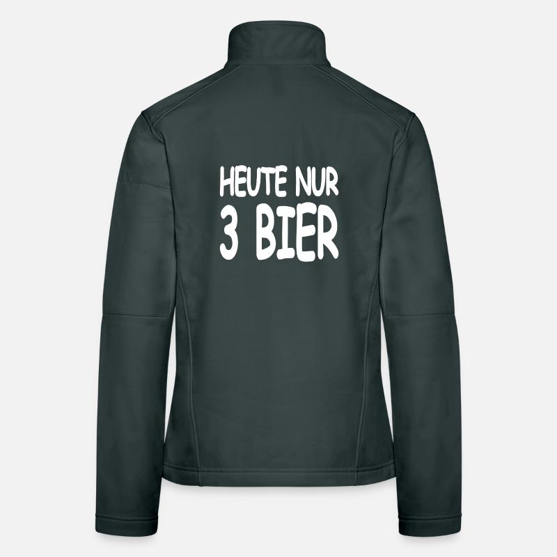 Bier Frauen Softshelljacke