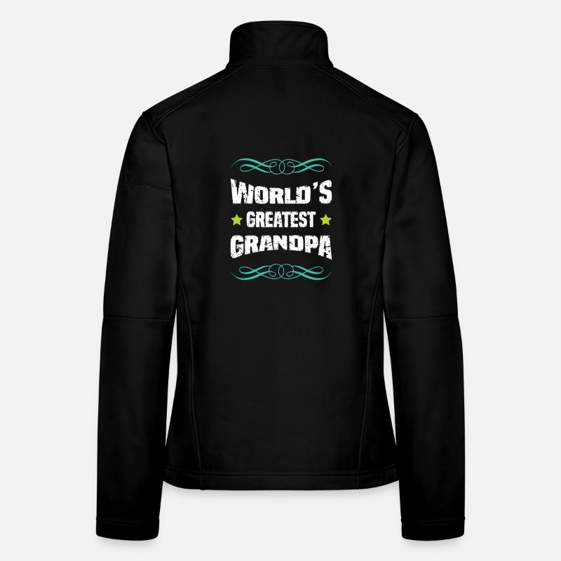 Le plus grand grand-père du monde Veste en tissu softshell Femme