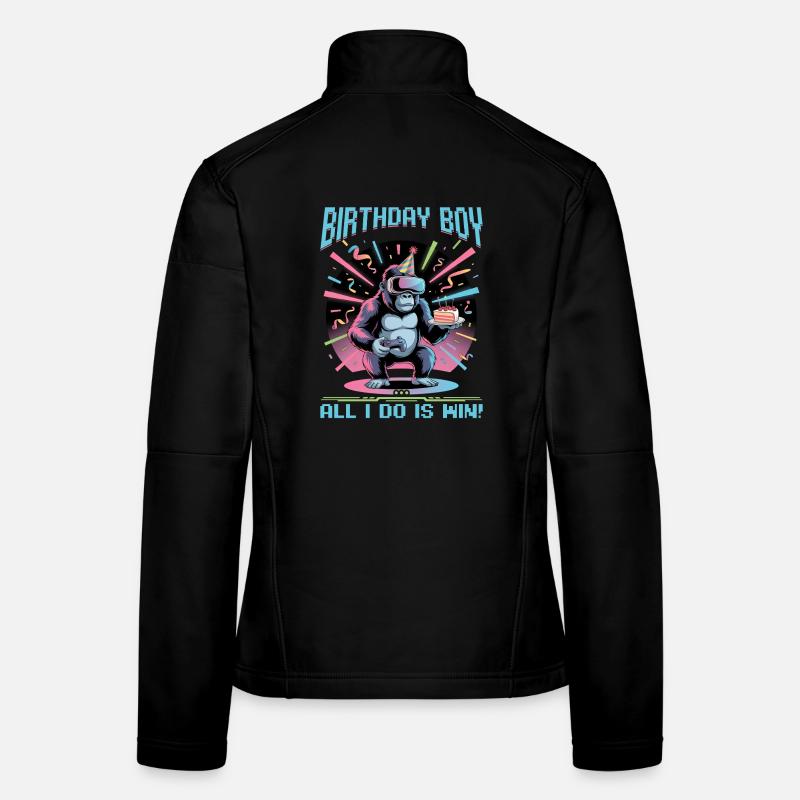 Anniversaire Gamer VR Veste en tissu softshell Femme