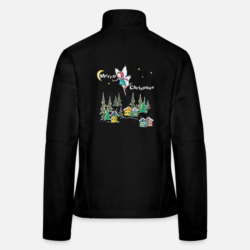 Noël Veste en tissu softshell Femme