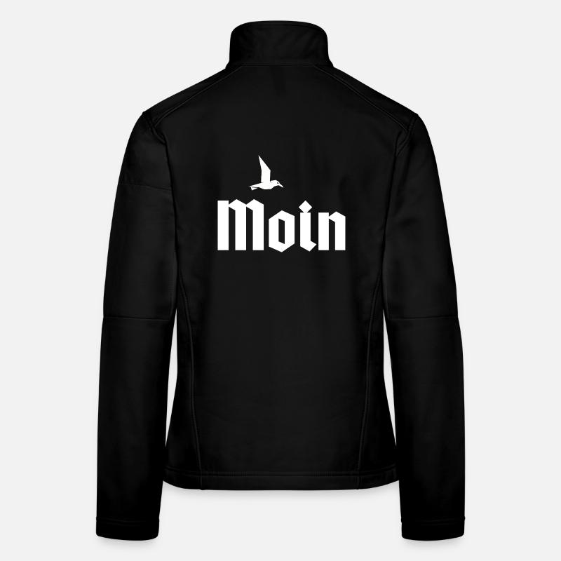 Moin Design avec Seagull - L’amour de la maison Veste en tissu softshell Femme