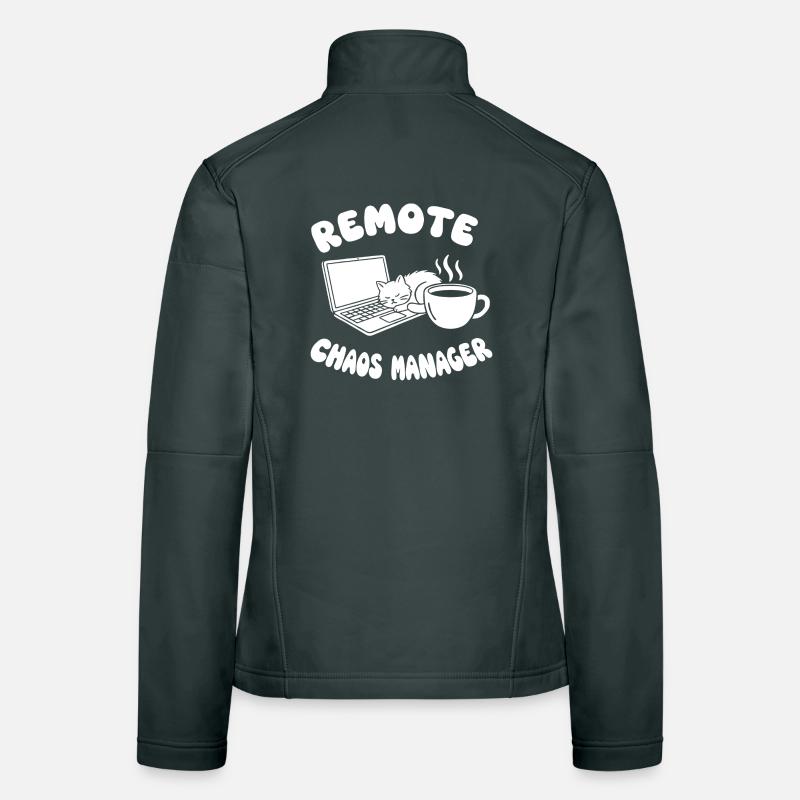 Remote Chaos Handwerker Frauen Softshelljacke