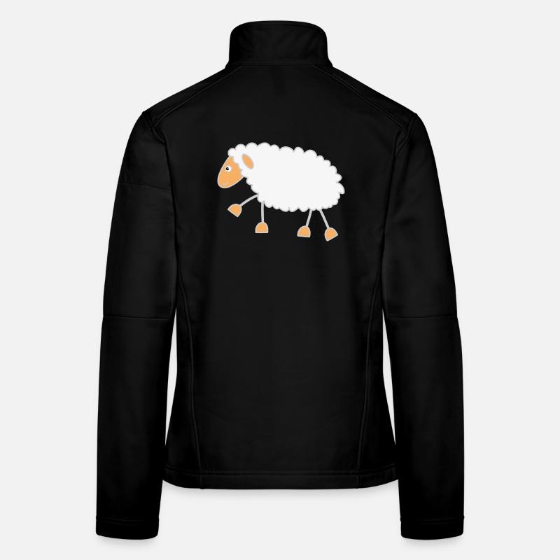 Lustiges Schaf Frauen Softshelljacke