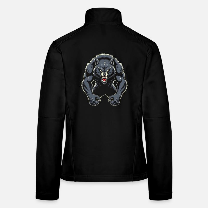 Loup-garou Veste en tissu softshell Femme
